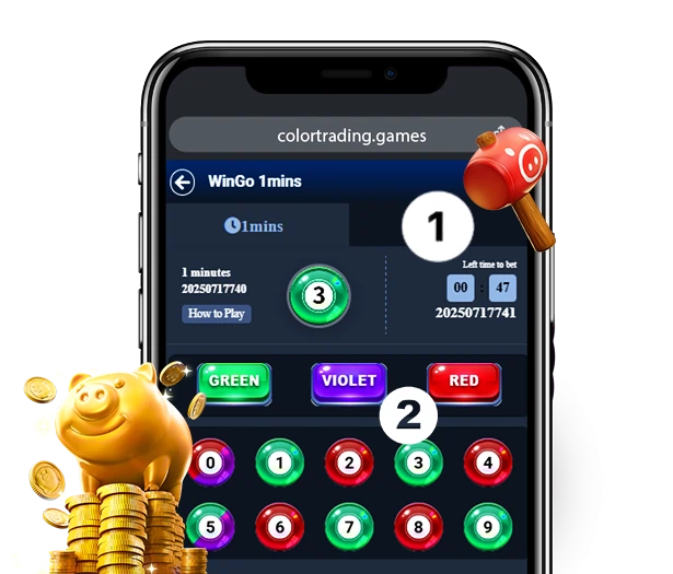Colour Trading game interface preview 1